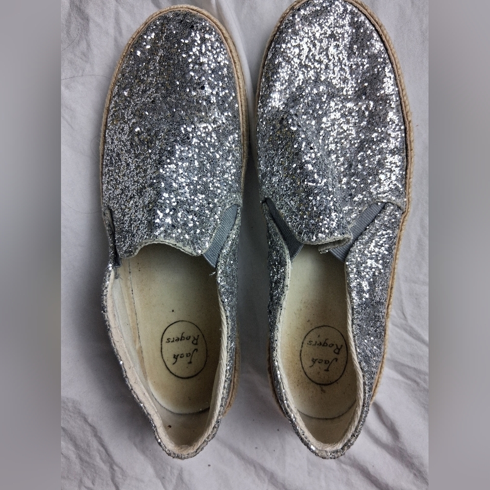Jack Rogers 8 Glitter Shoes